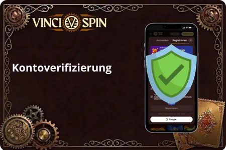 VinciSpin Kontoverifizierung
