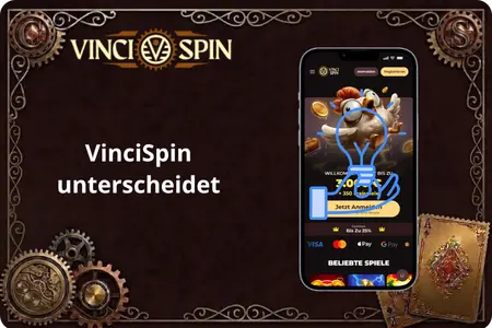 VinciSpin VinciSpin unterscheidet